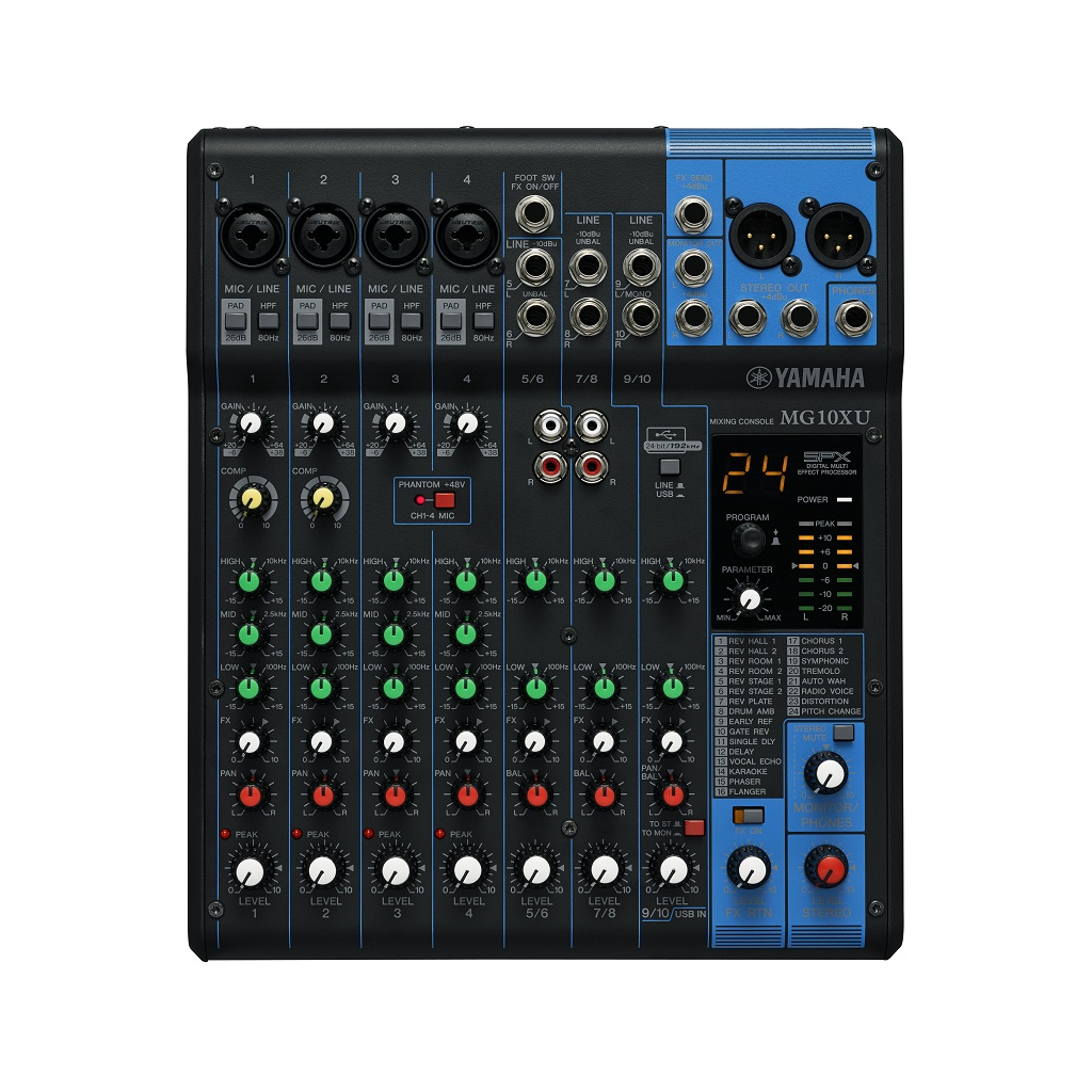 Мікшерний пульт Yamaha MG10XU - фото 1