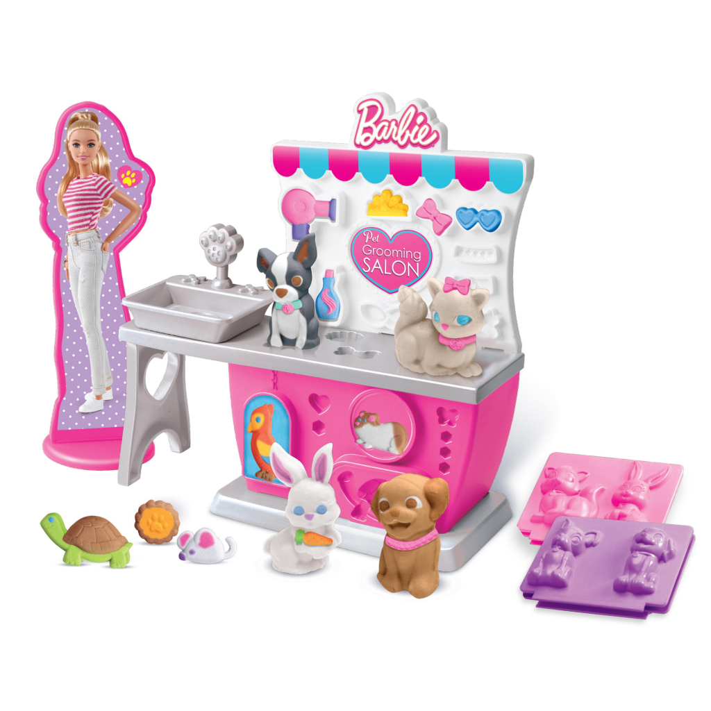 Набір для творчості Cra-Z-Art Barbie Тісто для ліплення , Зоомагазин з формами, набір 10од (34041CRA) - фото 2 Набір для творчості Cra-Z-Art Barbie Тісто для ліплення , Зоомагазин з формами, набір 10од (34041CRA) - фото 2