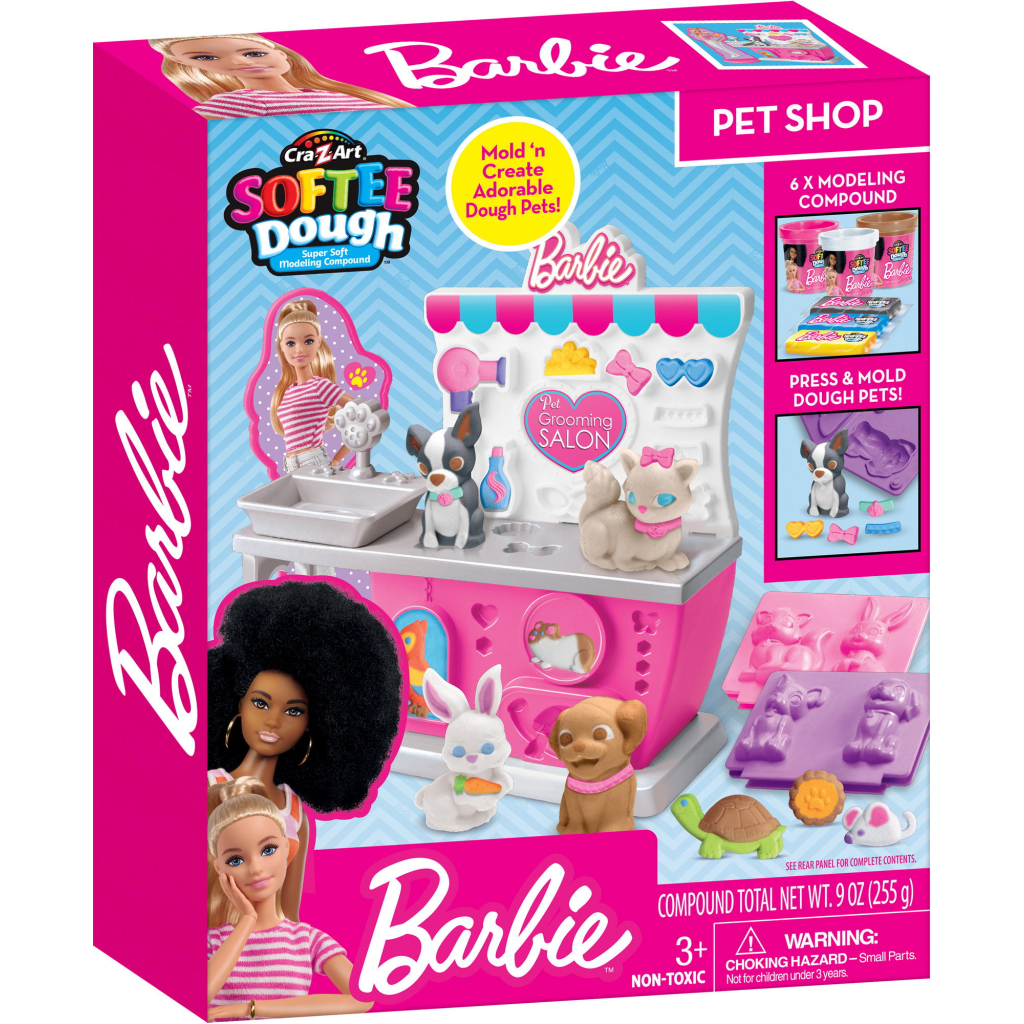 Набір для творчості Cra-Z-Art Barbie Тісто для ліплення , Зоомагазин з формами, набір 10од (34041CRA) - фото 8 Набір для творчості Cra-Z-Art Barbie Тісто для ліплення , Зоомагазин з формами, набір 10од (34041CRA) - фото 8