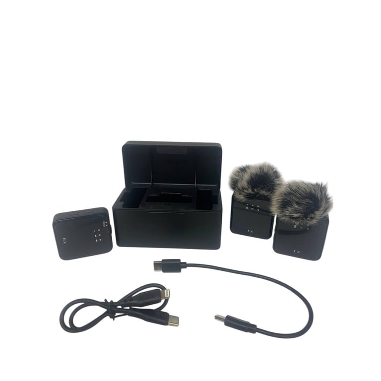 Мікрофон XoKo K100 Lightning-Type-C 2 шт. (K100-BK) - фото 3