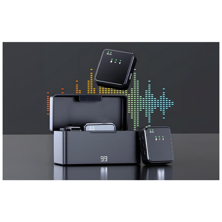 Мікрофон XoKo K100 Lightning-Type-C 2 шт. (K100-BK) - фото 7