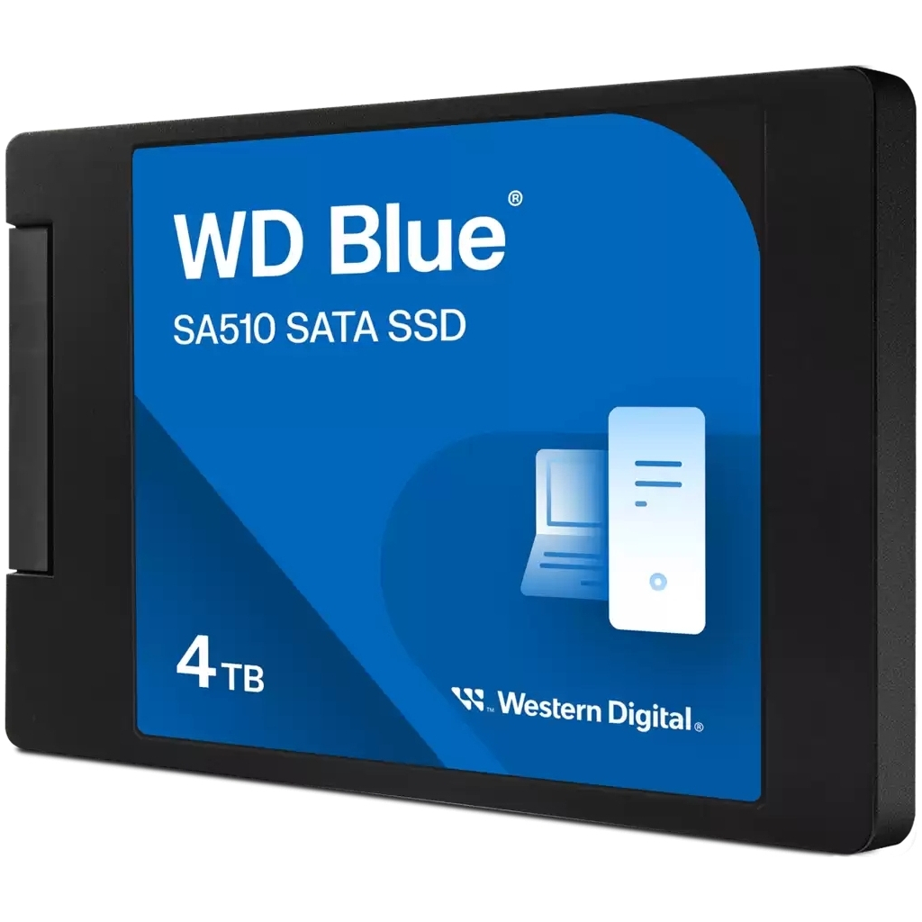Накопичувач SSD 2.5" 4TB SA510 WD (WDS400T3B0A) - фото 2 Накопичувач SSD 2.5" 4TB SA510 WD (WDS400T3B0A) - фото 2