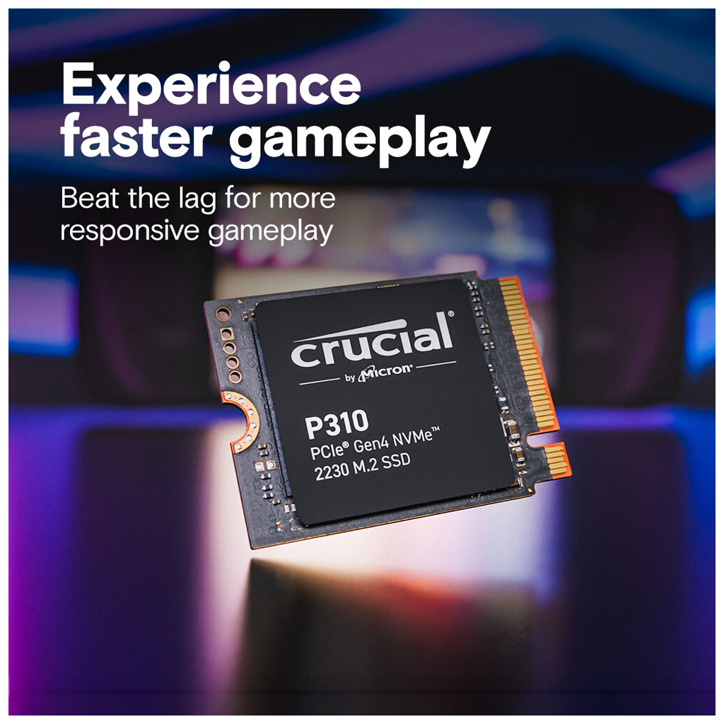 Накопичувач SSD M.2 2230 1TB P310 Micron (CT1000P310SSD2) - фото 4 Накопичувач SSD M.2 2230 1TB P310 Micron (CT1000P310SSD2) - фото 4