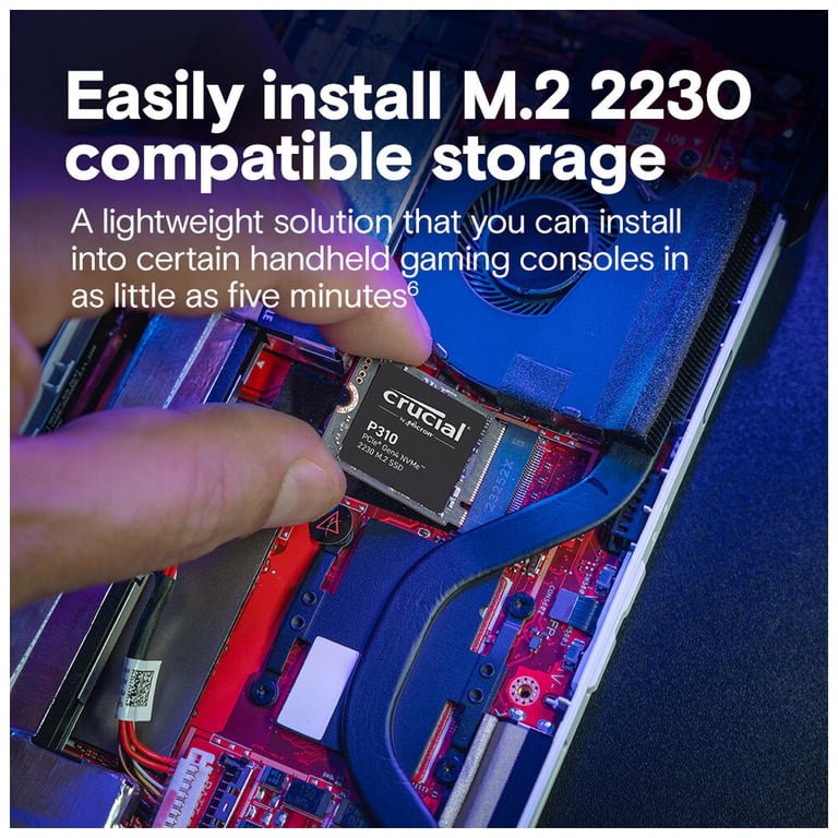 Накопичувач SSD M.2 2230 2TB P310 Micron (CT2000P310SSD2) - фото 6