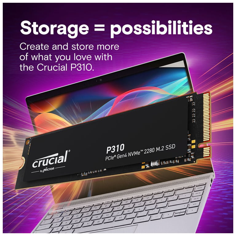 Накопичувач SSD M.2 2280 2TB P310 Micron (CT2000P310SSD8) - фото 7