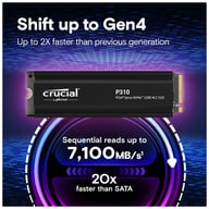 Накопичувач SSD M.2 2280 2TB P310 with heatsink Micron (CT2000P310SSD5) - фото 3