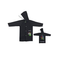 Дощовик дитячий Kite Crazy mode S 115-130 см Чорний (K24-2600S) - фото 1