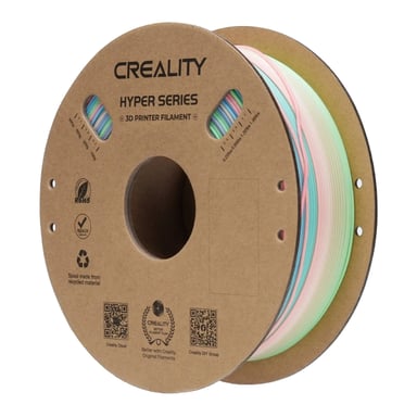 Пластик для 3D-принтера Creality PLA Hyper 1кг, 1.75мм, rainbow long, wild flower (3301010426) - фото 1
