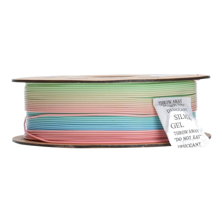 Пластик для 3D-принтера Creality PLA Hyper 1кг, 1.75мм, rainbow long, wild flower (3301010426) - фото 3
