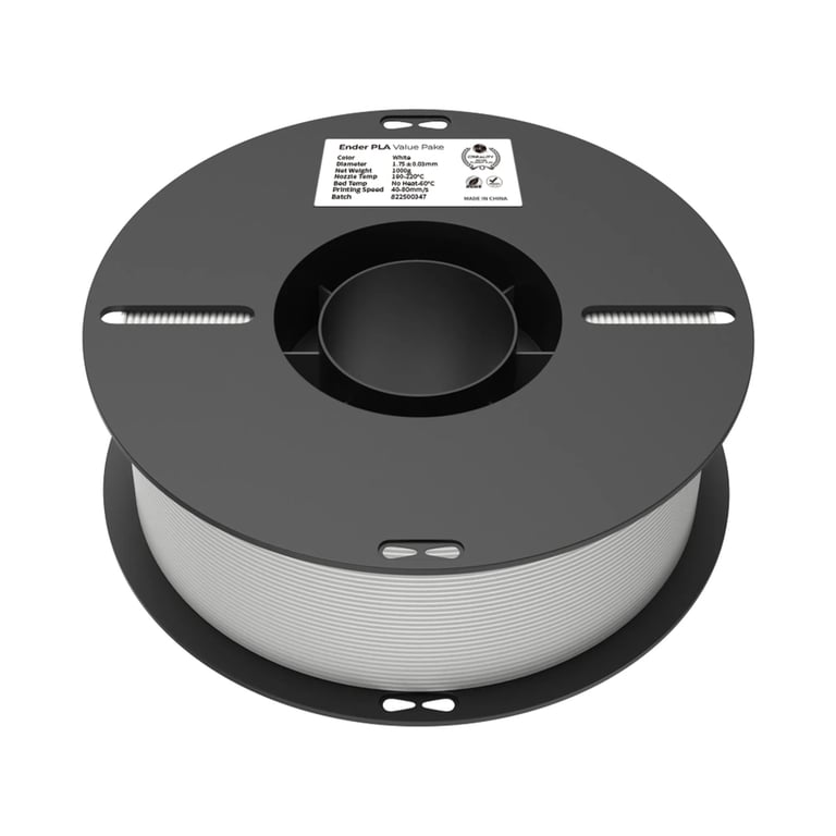 Пластик для 3D-принтера Creality PLA 2x1кг, 1.75мм, white+black (3301010337) - фото 7
