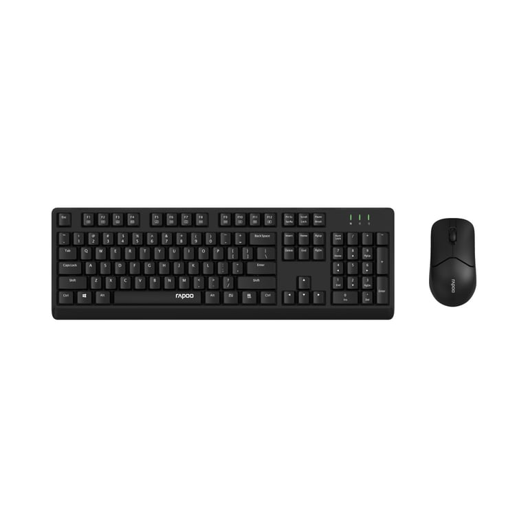 Комплект Rapoo X1500S Wireless Black (X1500S Black) - фото 1