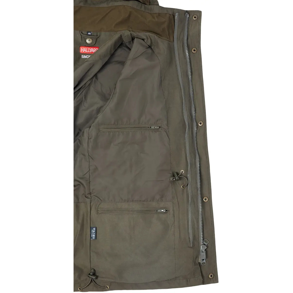 Куртка Hallyard Newark Оливковий 48 (newark-j-001 48) - фото 6 Куртка Hallyard Newark Оливковий 48 (newark-j-001 48) - фото 6