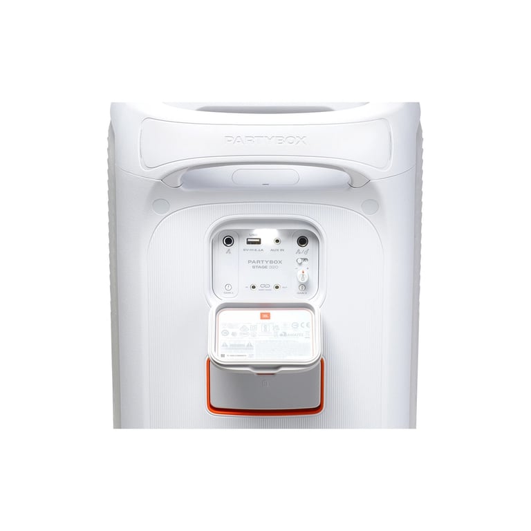 Акустична система JBL PartyBox Stage 320 White (JBLPBSTAGE320SWEP) - фото 7