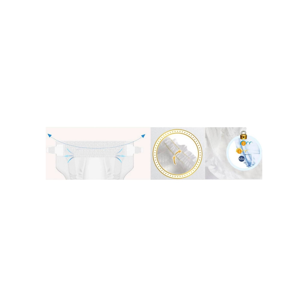 Підгузки Unijoy baby Premium XL 5 (12-17 кг) 40 шт (6973920542452) - фото 5 Підгузки Unijoy baby Premium XL 5 (12-17 кг) 40 шт (6973920542452) - фото 5