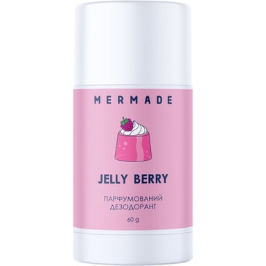 Дезодорант Mermade Jelly Berry Парфумований 60 г (4823122901088) - фото 1