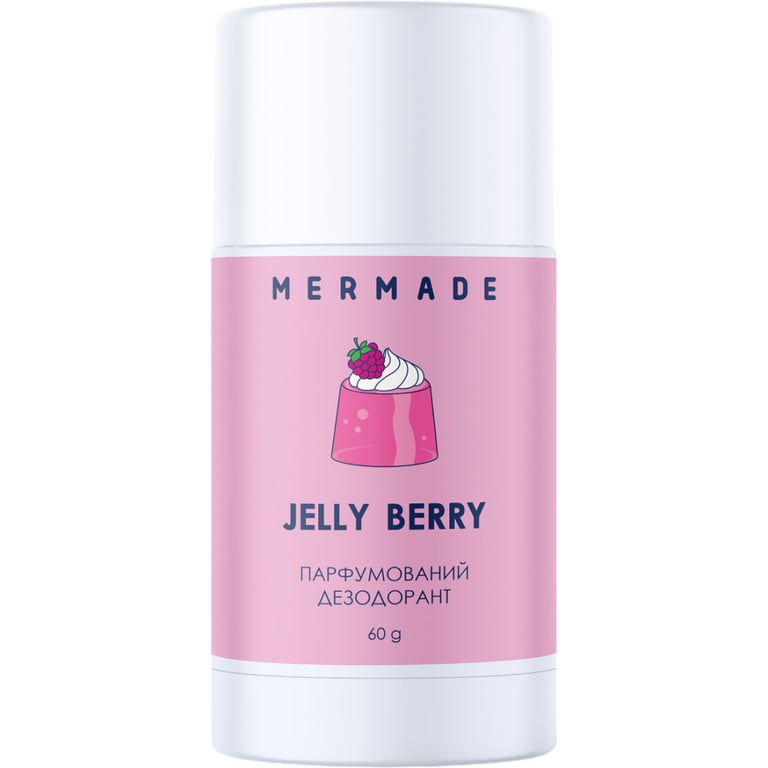 Дезодорант Mermade Jelly Berry Парфумований 60 г (4823122901088) - фото 1