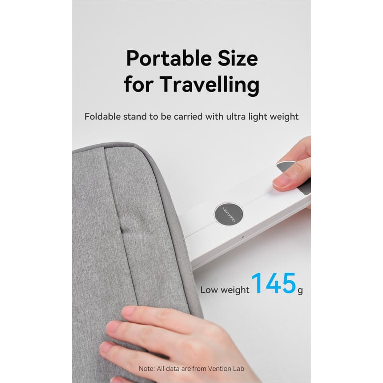 Підставка до ноутбука Vention Laptop X-type Stand White ABS 83-170мм (KDNW0) - фото 9