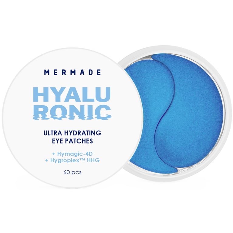 Патчі під очі Mermade 4D Hyaluronic Acid & Anti-thirst Technology Зволожувальні гідрогелеві 60 шт. (4823122901248) - фото 1