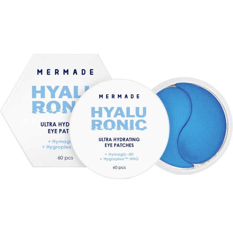 Патчі під очі Mermade 4D Hyaluronic Acid & Anti-thirst Technology Зволожувальні гідрогелеві 60 шт. (4823122901248) - фото 3