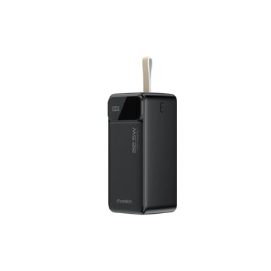 Батарея універсальна Choetech 50000mAh, PD QC/3.0/22.5W, USB-C In/out, 2*USB-A (B732-ACBK) - фото 1