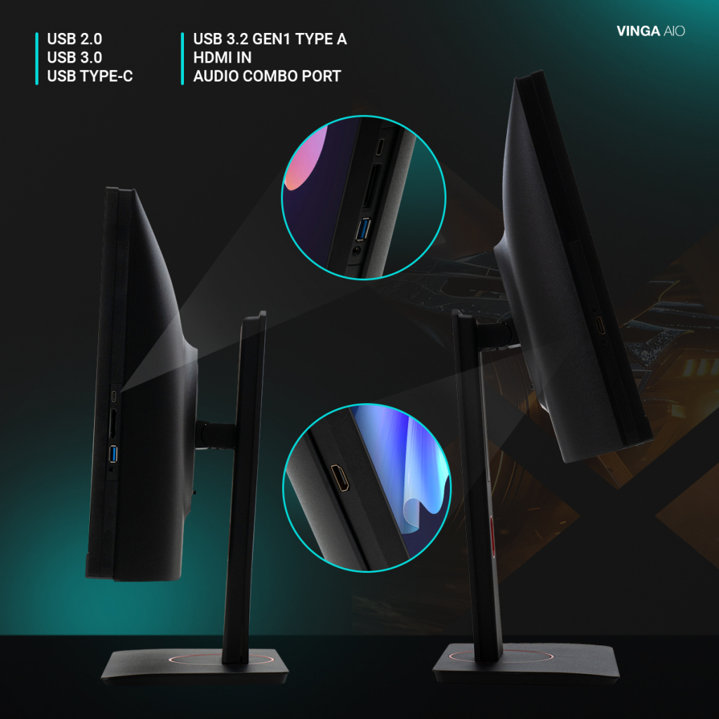 Комп'ютер Vinga AIO Advanced C0330 (R5M16INTWP.C0330) - фото 4 Комп'ютер Vinga AIO Advanced C0330 (R5M16INTWP.C0330) - фото 4