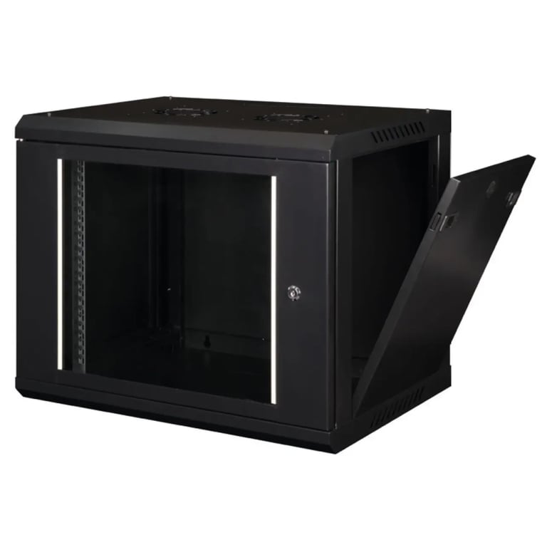 Шафа настінна Hypernet 15U 19" 600x450 ProLine (PL-WMNC-15U-BLACK) - фото 4