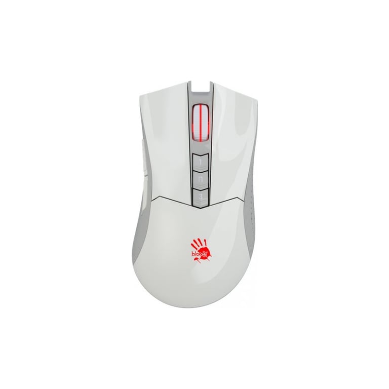 Мишка A4Tech Bloody R90 Plus Wireless Greyish White (4711421001731) - фото 1
