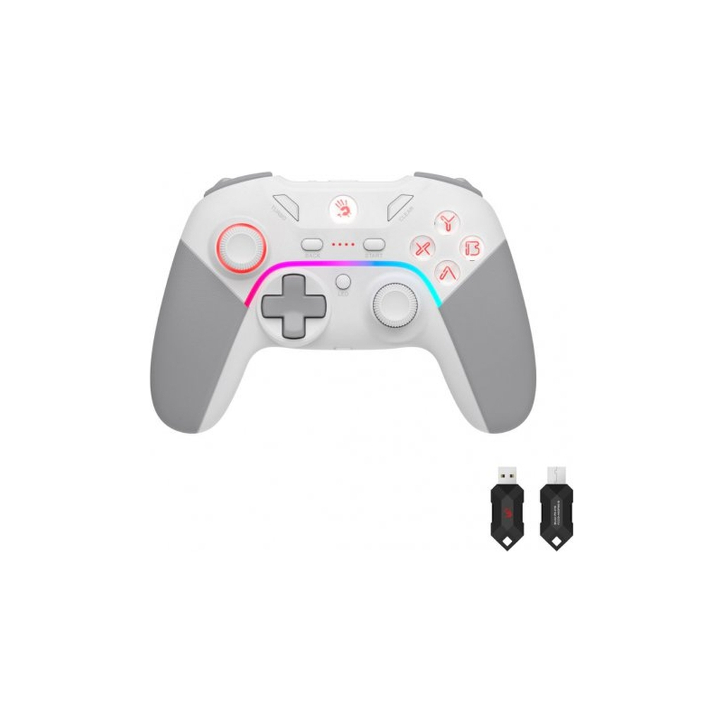 Геймпад A4Tech Bloody GPW70 Wireless/USB Sports White (4711421995870) - фото 1