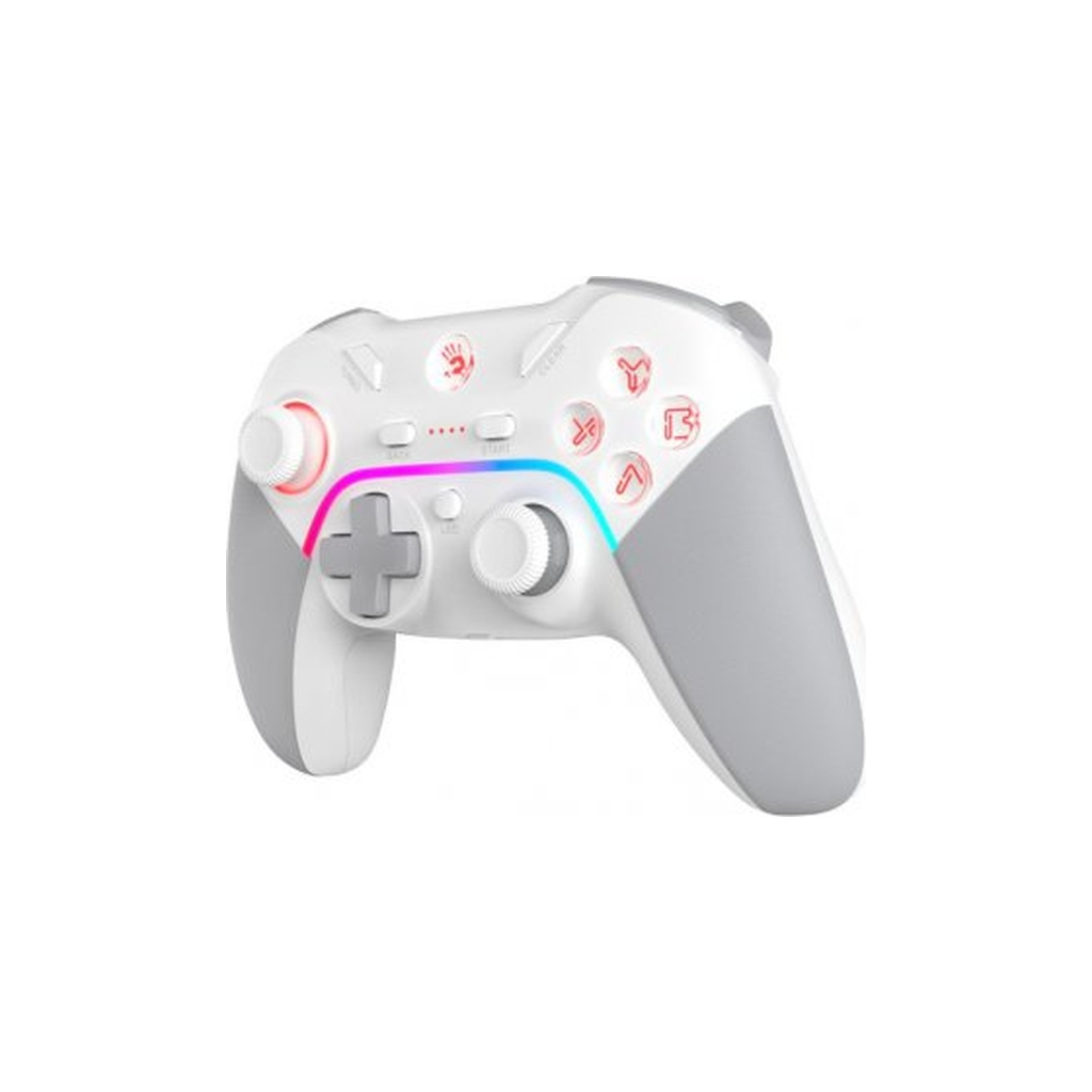 Геймпад A4Tech Bloody GPW70 Wireless/USB Sports White (4711421995870) - фото 2 Геймпад A4Tech Bloody GPW70 Wireless/USB Sports White (4711421995870) - фото 2