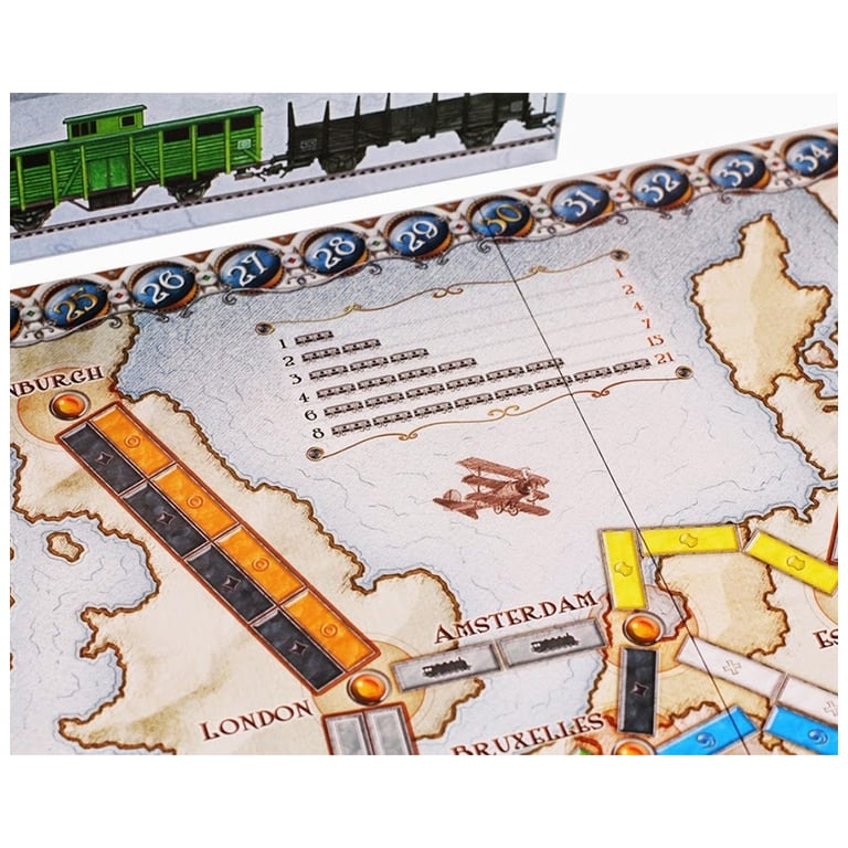 Настільна гра Lord of Boards Квиток на поїзд: Європа (Ticket to ride: Europe) (укр.) (DOW7202UK) - фото 8