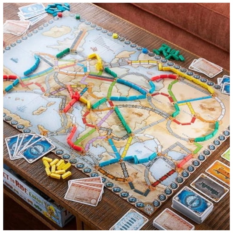 Настільна гра Lord of Boards Квиток на поїзд: Європа (Ticket to ride: Europe) (укр.) (DOW7202UK) - фото 10