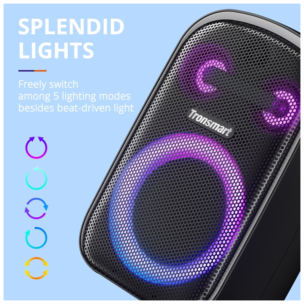 Акустична система Tronsmart Halo 100 Black (862339) - фото 4 Акустична система Tronsmart Halo 100 Black (862339) - фото 4