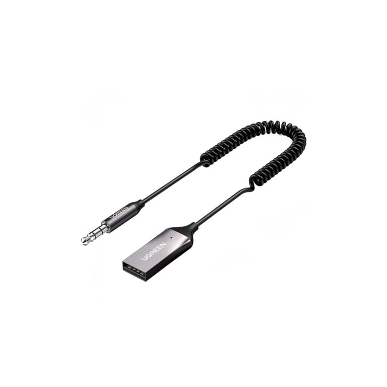 FM модулятор Ugreen Bluetooth 5.0 Aux with mic CM309 UGREEN Black (70601) - фото 2