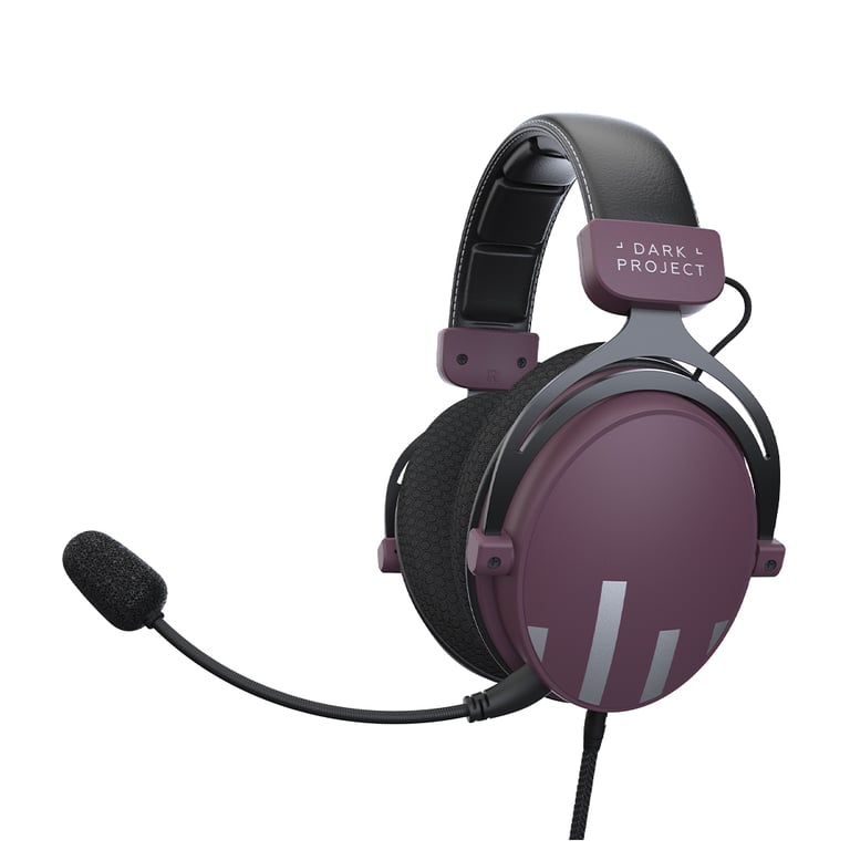 Навушники Dark Project One HS4 Wired Purple/Black (DPO-HS-5004) - фото 2
