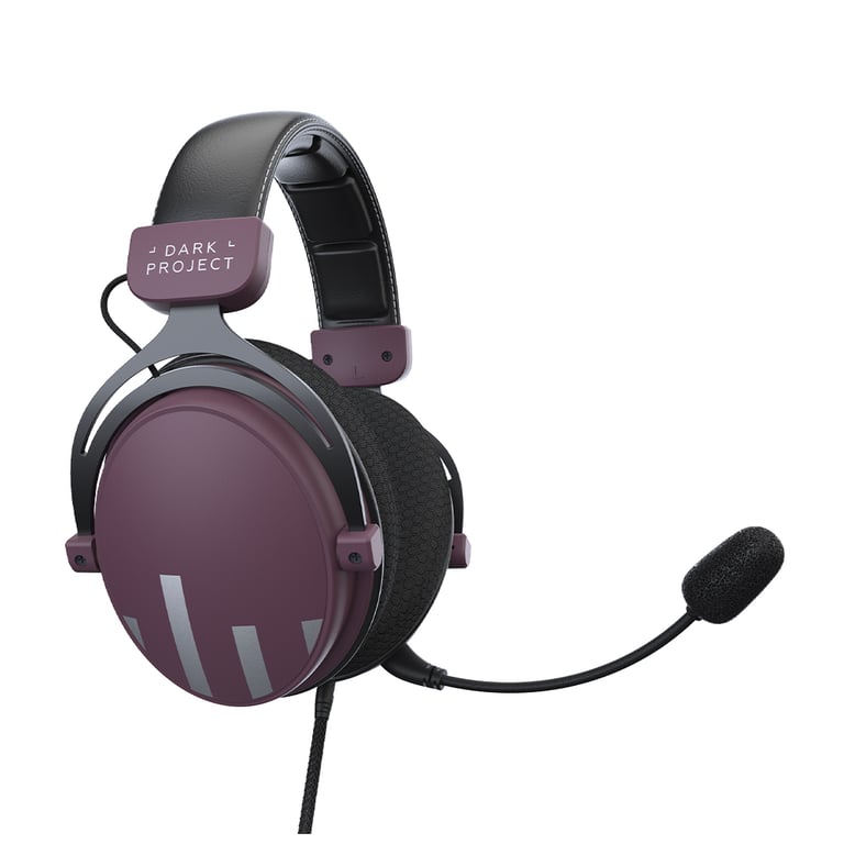 Навушники Dark Project One HS4 Wired Purple/Black (DPO-HS-5004) - фото 3