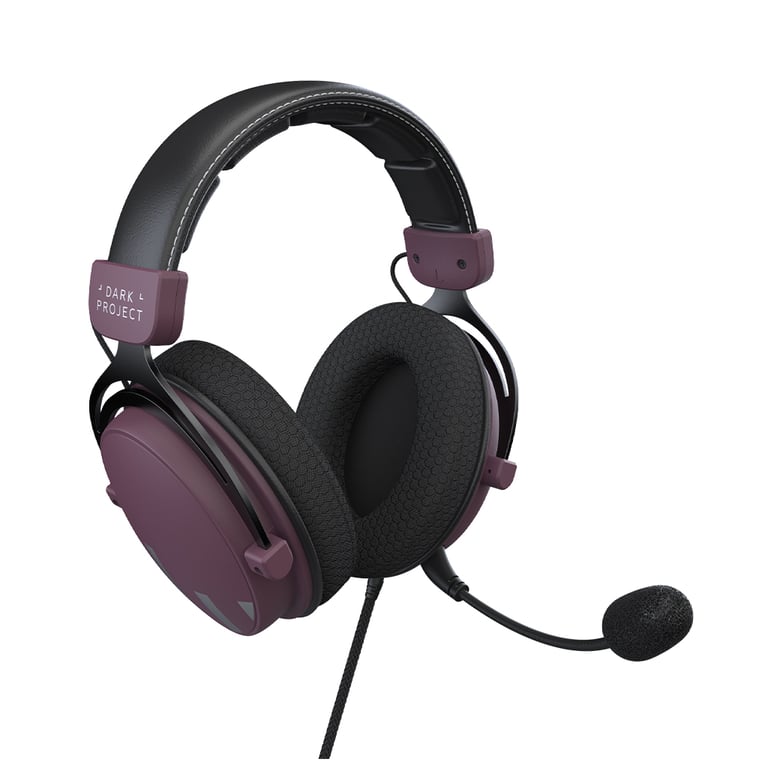 Навушники Dark Project One HS4 Wired Purple/Black (DPO-HS-5004) - фото 5