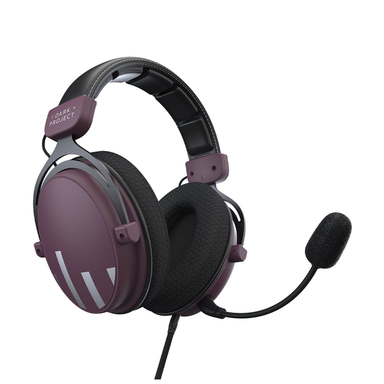 Навушники Dark Project One HS4 Wired Purple/Black (DPO-HS-5004) - фото 6