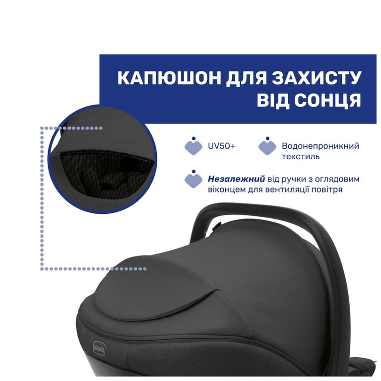 Автокрісло Chicco Kory Plus i-Size Чорне (8058664181452) (87146.45) - фото 2