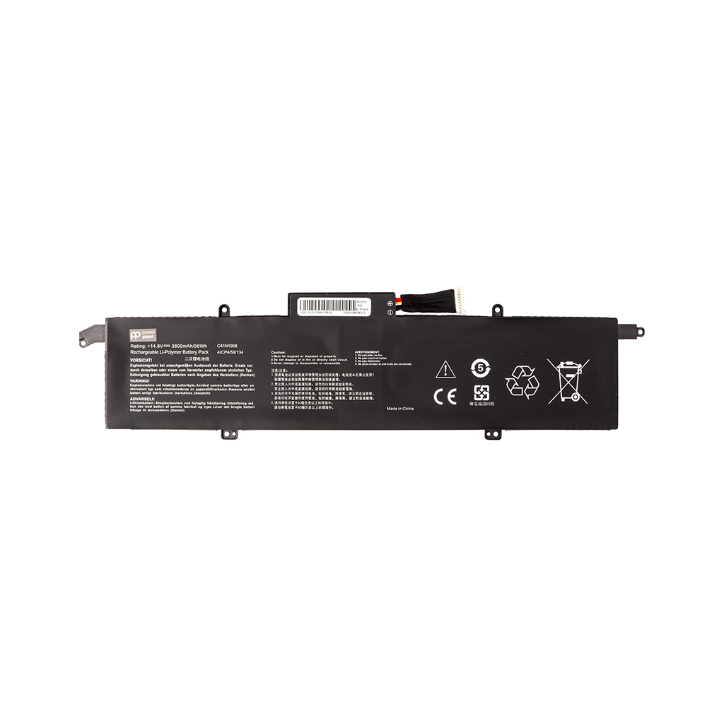 Акумулятор до ноутбука ASUS ROG Zephyrus G14 (C41N1908) 14.8V 3800mAh PowerPlant (NB432028) Акумулятор до ноутбука ASUS ROG Zephyrus G14 (C41N1908) 14.8V 3800mAh PowerPlant (NB432028)