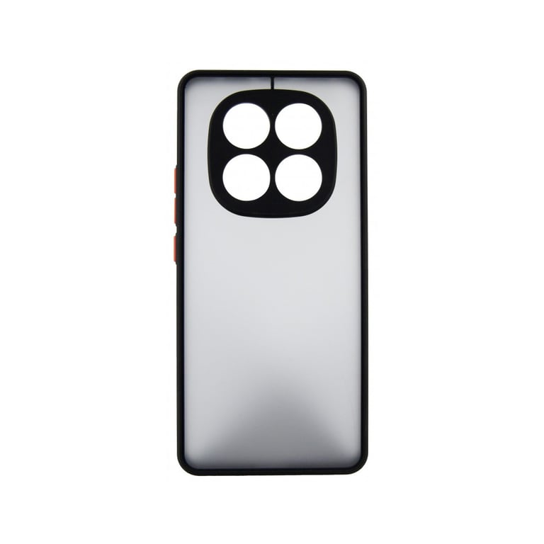 Чохол до мобільного телефона Dengos Matte Xiaomi Redmi Note 14 Pro (Black) (DG-TPU-MATT-156) - фото 1
