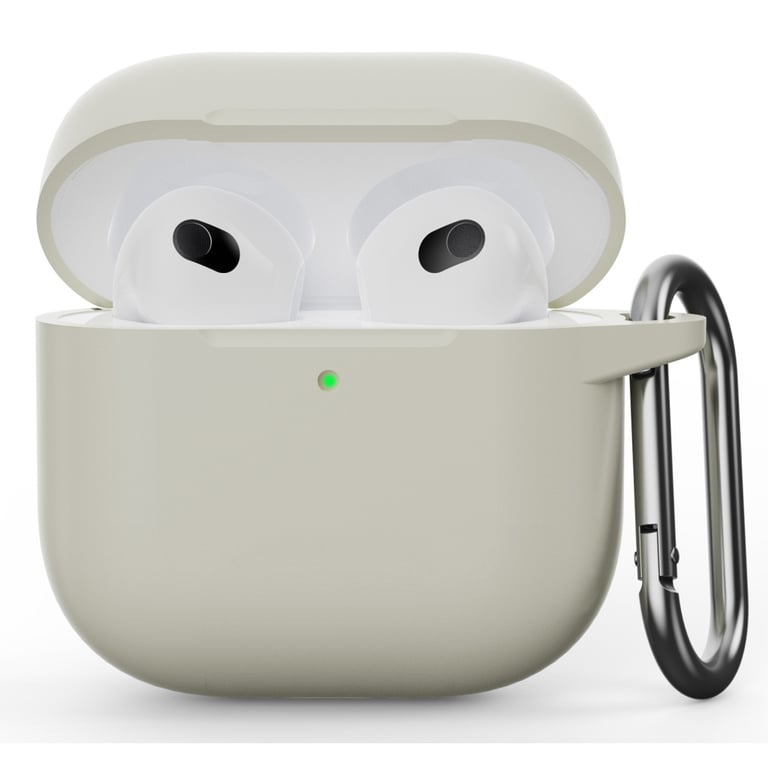 Чохол для навушників Armorstandart Hang Case для Apple AirPods 4 Antique white (ARM81279) - фото 1