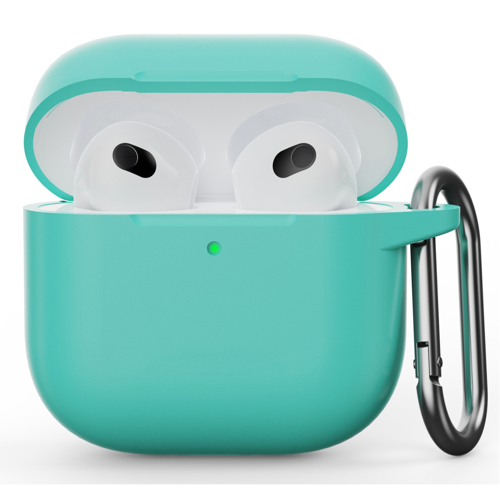 Чохол для навушників Armorstandart Hang Case для Apple AirPods 4 Mint Green (ARM81287) - фото 1