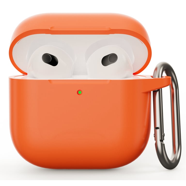 Чохол для навушників Armorstandart Hang Case для Apple AirPods 4 Orange (ARM81288) - фото 1