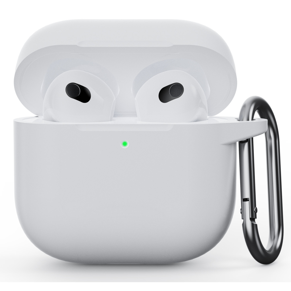 Чохол для навушників Armorstandart Hang Case для Apple AirPods 4 White (ARM81295) - фото 1