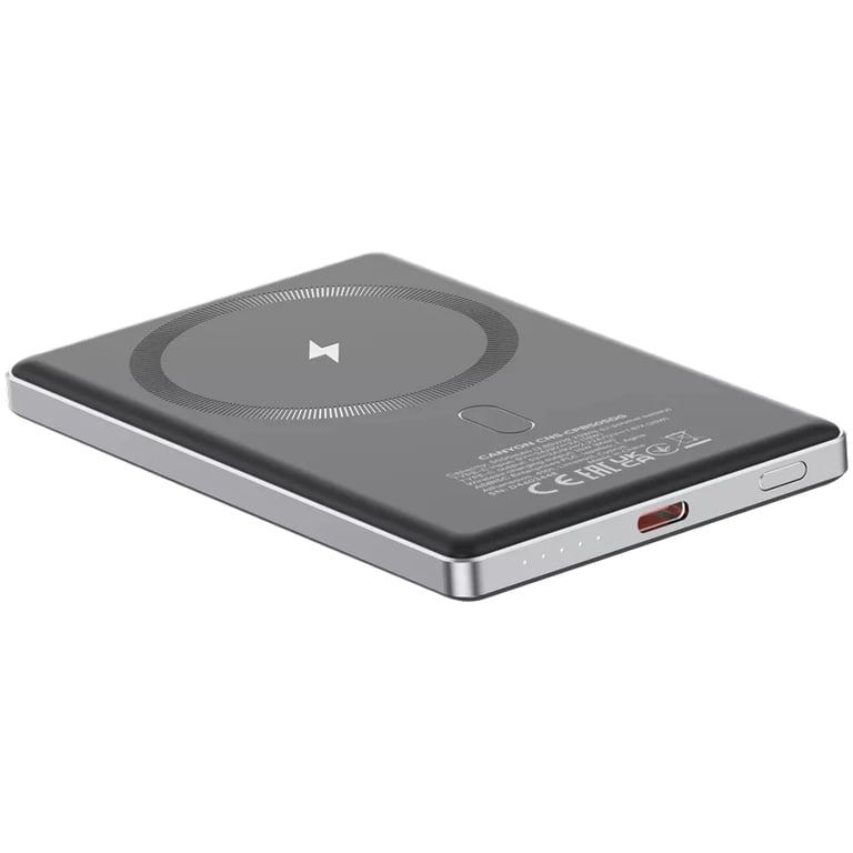 Батарея універсальна Canyon 5000mAh OnPower 505 slim Magsafe PD/20W Dark Grey (CNS-CPB505DG) - фото 5