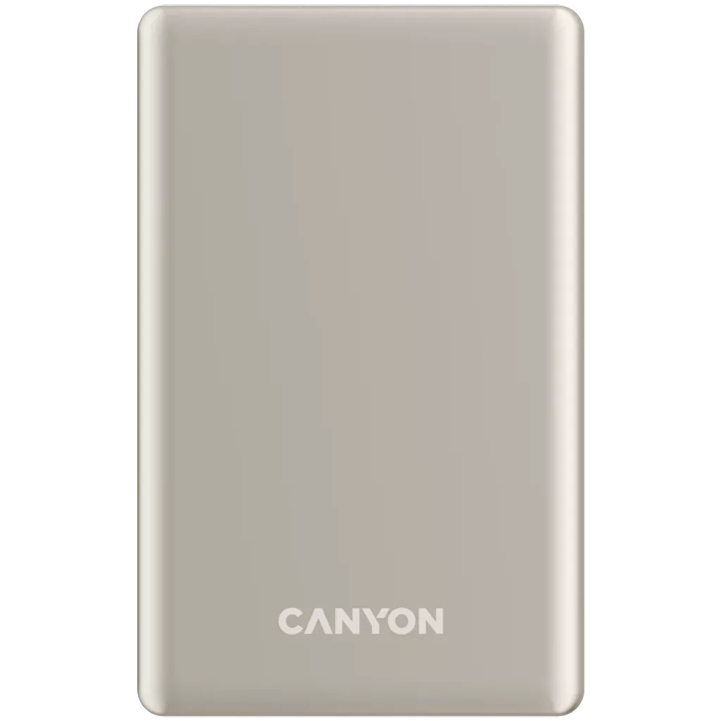 Батарея універсальна Canyon 10000mAh OnPower 510 slim Magsafe PD/20W Beige (CNS-CPB510BE) Батарея універсальна Canyon 10000mAh OnPower 510 slim Magsafe PD/20W Beige (CNS-CPB510BE)