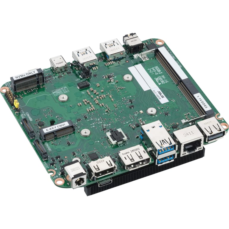 Комп'ютер ASUS NUC 14 Essential RNUC14MNK9700002 Slim Kit(L6) / N97, M.2 22x80 NVMe & SATA SSD, EU Cord (90AR00M2-M00080) - фото 8