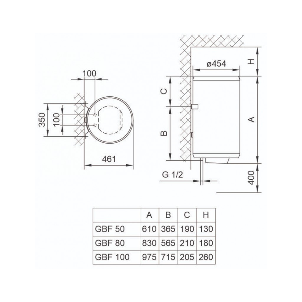 Бойлер TIKI GBF 50/UA (700096) - фото 2 Бойлер TIKI GBF 50/UA (700096) - фото 2