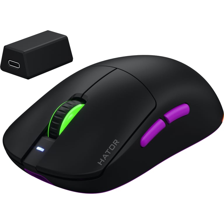 Мишка Hator Quasar 3 Ultra 8K Wireless Black (HTM770) - фото 3