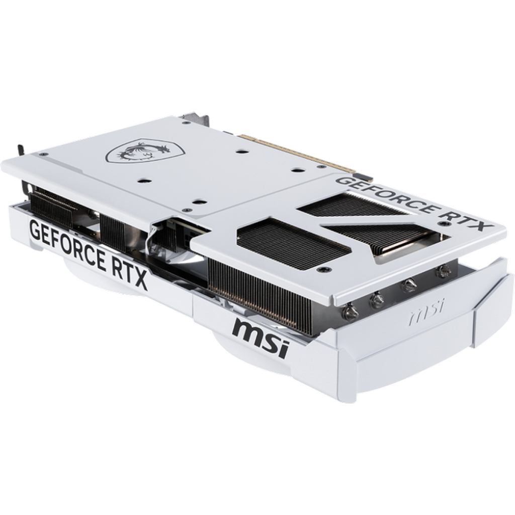 Відеокарта MSI GeForce RTX5070 12Gb VENTUS 2X OC WHITE (RTX 5070 12G VENTUS 2X OC WHITE) - фото 2 Відеокарта MSI GeForce RTX5070 12Gb VENTUS 2X OC WHITE (RTX 5070 12G VENTUS 2X OC WHITE) - фото 2